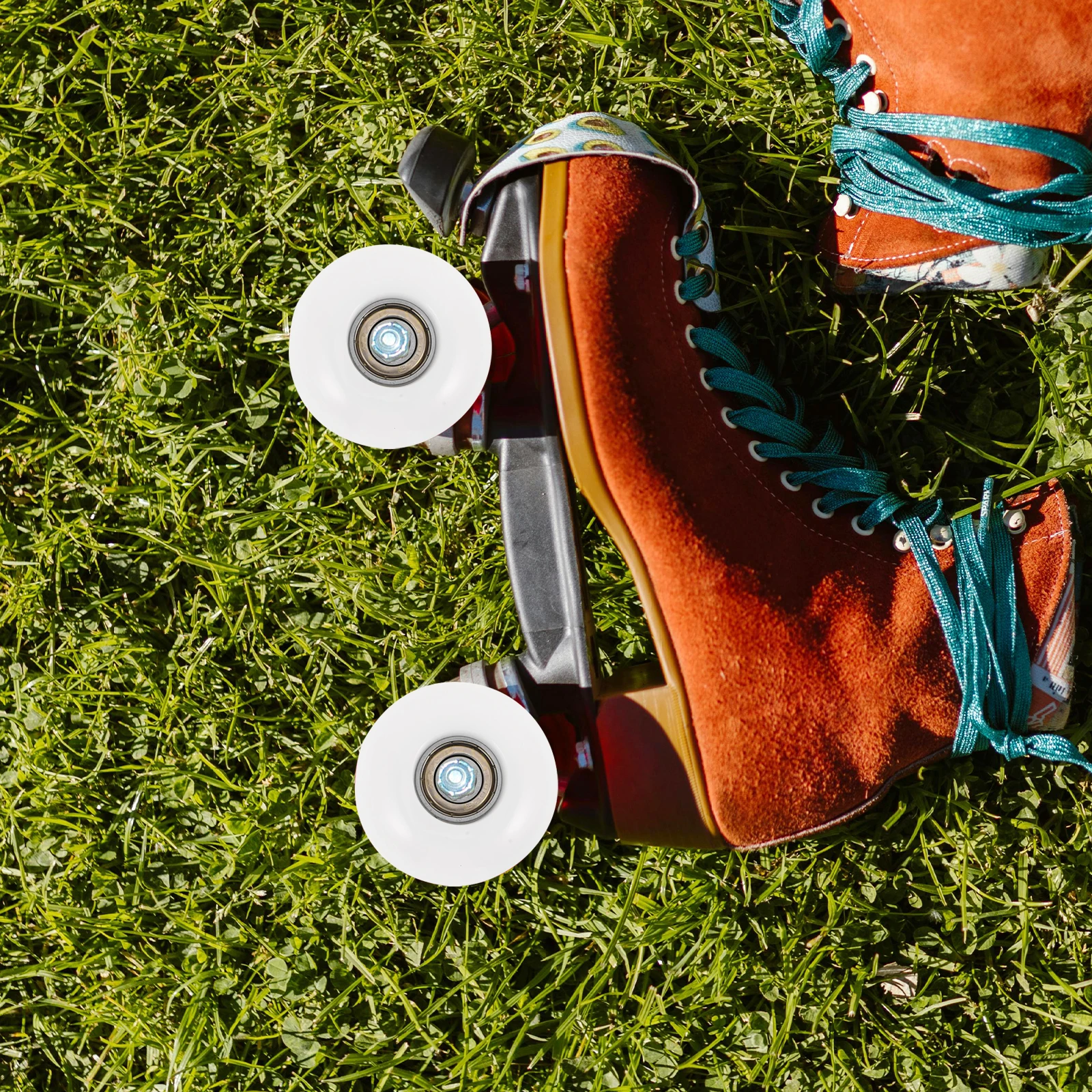 

4 шт. колеса для скейтборда из искусственной кожи, прочные мягкие сменные подшипники для трюков, колеса для скейтбордов для взрослых и детей