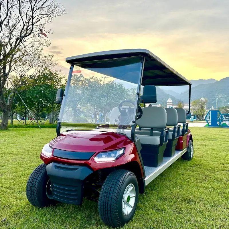 

4-местная электрическая тележка для гольфа, высококачественная литиевая тележка для гольфа для взрослых