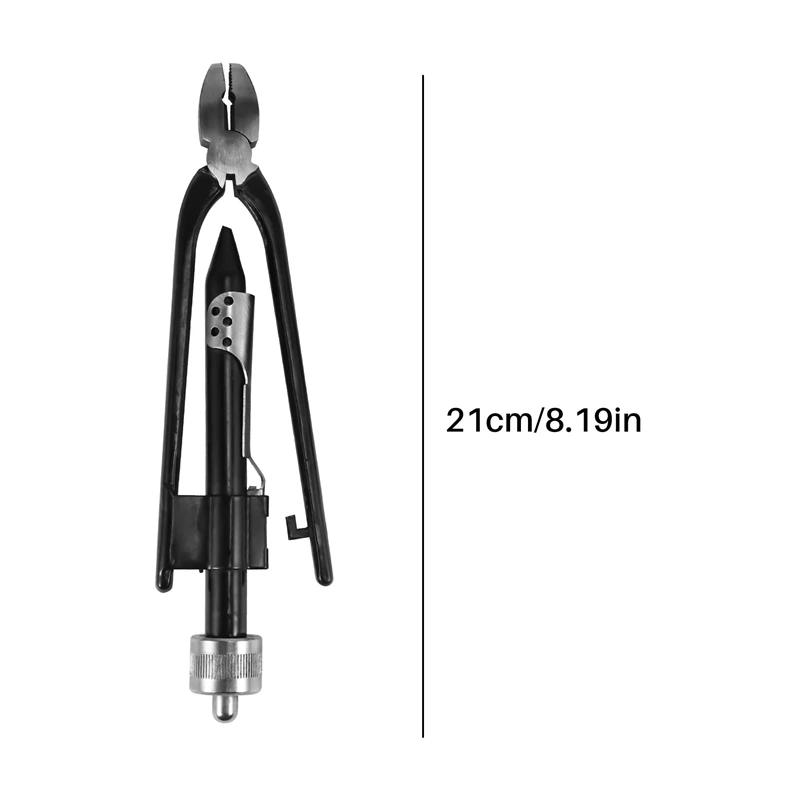 Juego de alicates de torsión de alambre de seguridad para aviones, herramienta de torsión de bloqueo, rollo de 15M, 0,7 Mm, acero inoxidable, 6 pulgadas