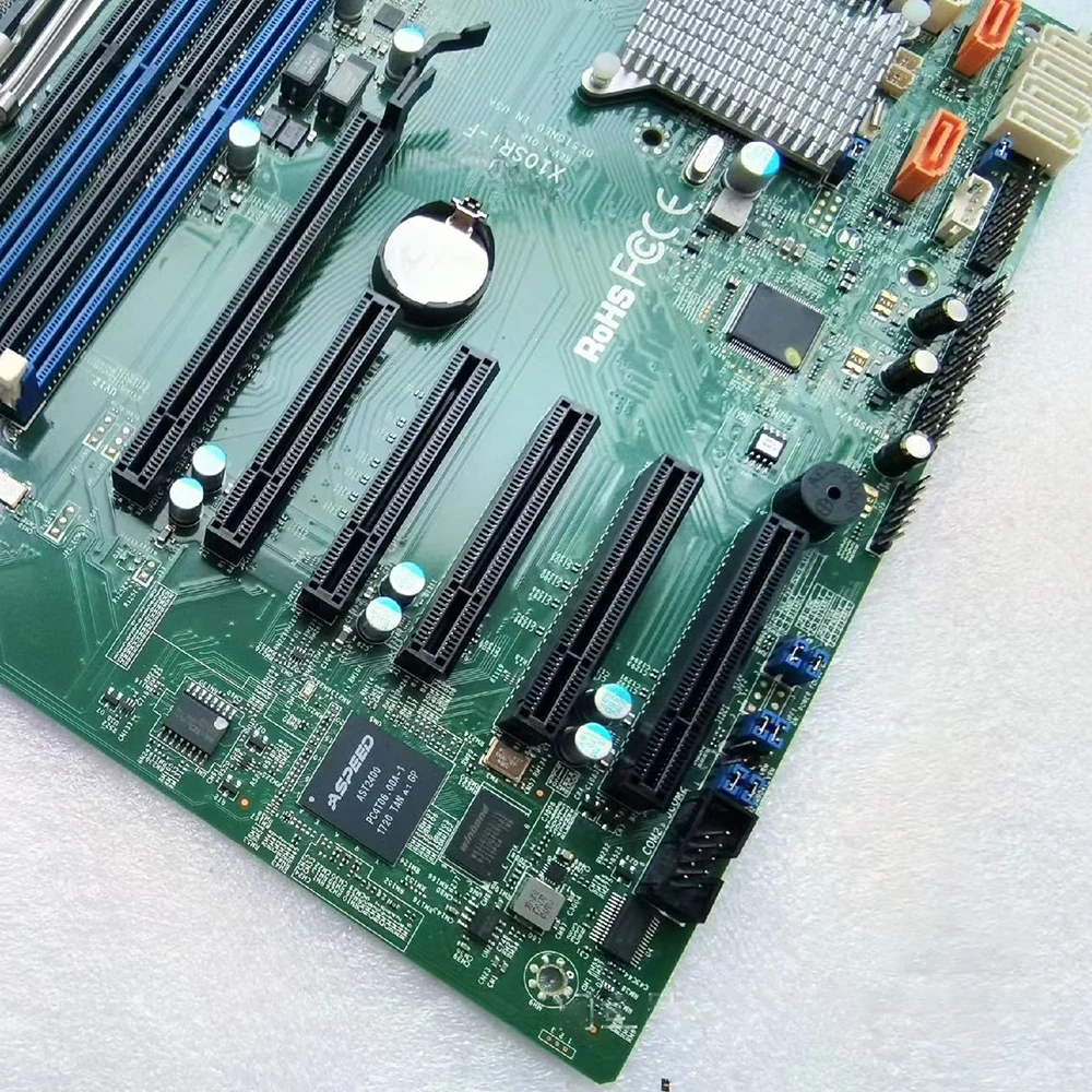 X10SRi-F للوحة الأم لخادم Supermicro E5-1600/2600 V3/V4 Series ECC i350-AM2 LGA2011 DDR4