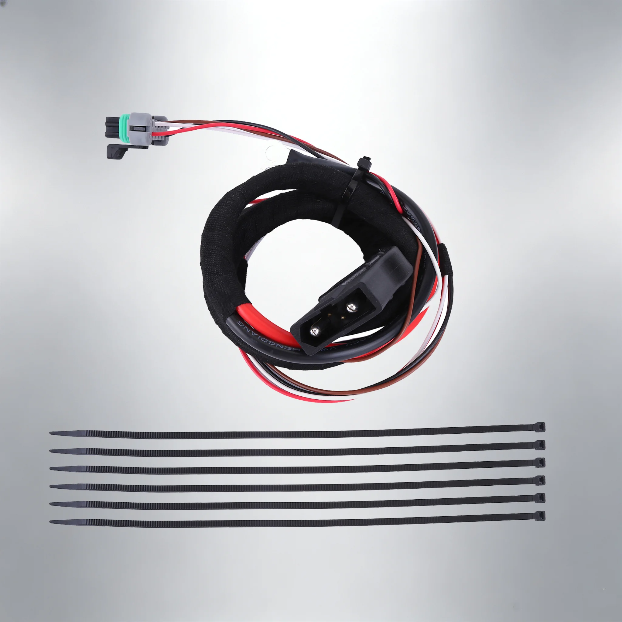 42015 Fleet Flex Plow Side Power + Ground 4 Pin Cable Compatible for Western Fisher