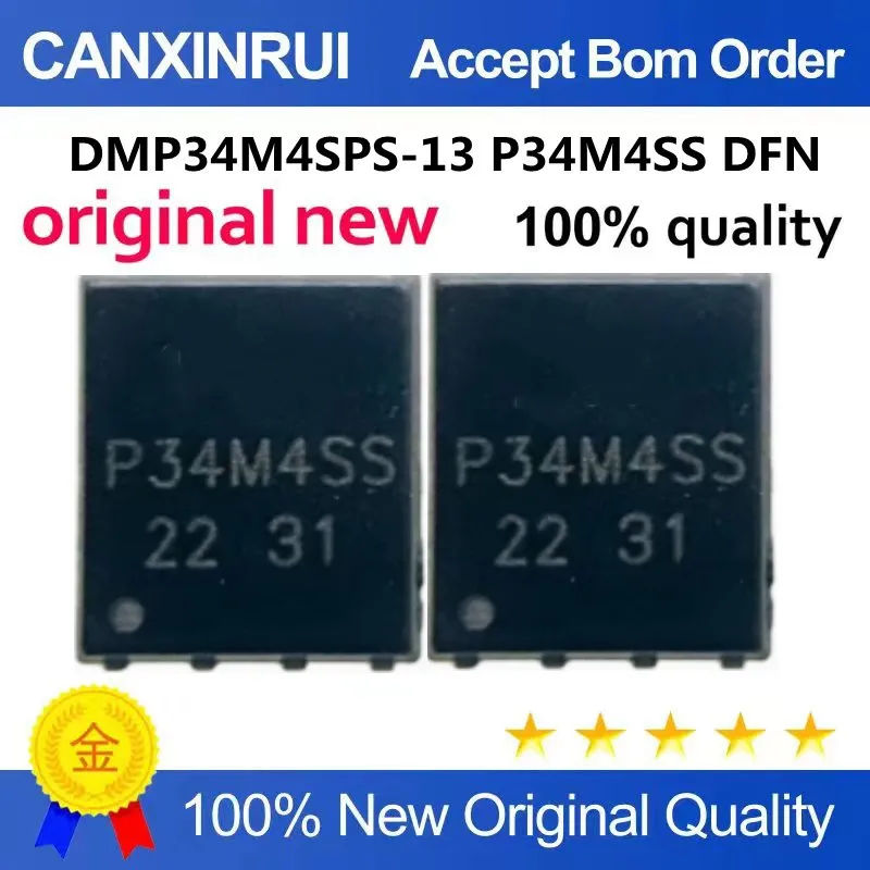 

New original DMP34M4SPS-13 P34M4SS DFN P-channel enhancement MOSFET in stock