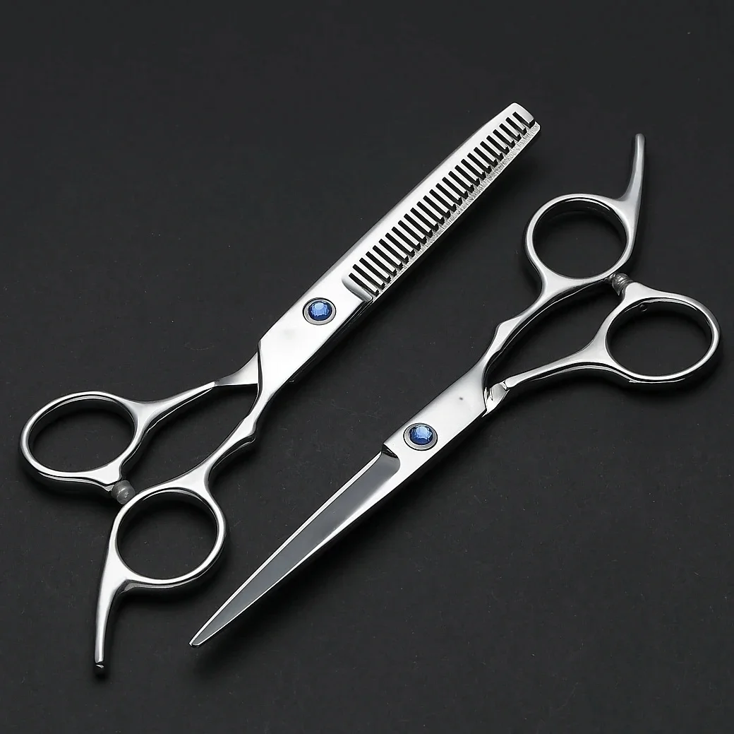Hair Cutting Scissors Thinning Shears Kit Professional Barber Hairdressing Texturizing Salon Razor Edge Scissor Stainless Steel