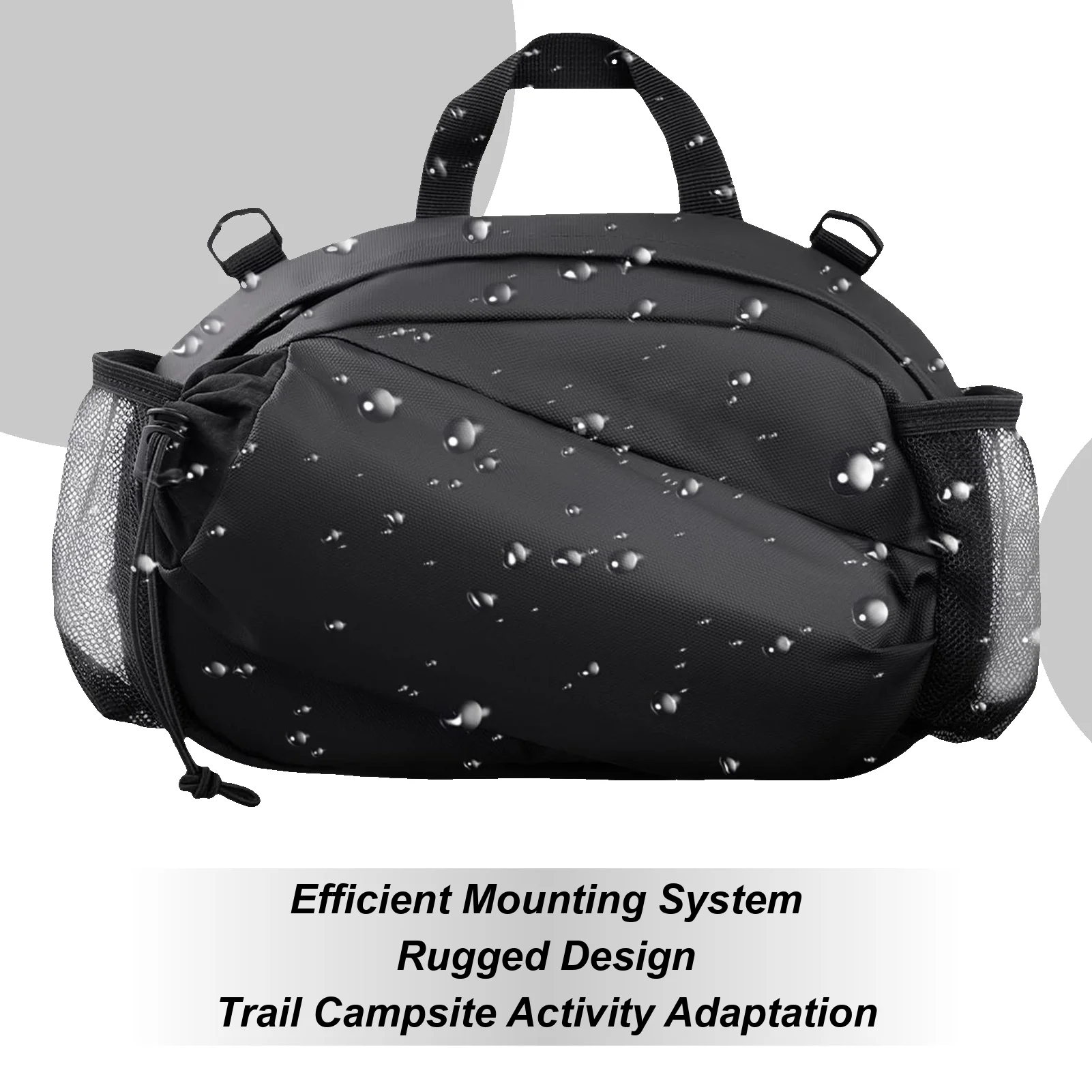 

Bike Front Bag Bike Storage Bag Handlebar Waterproof Handle Bar Storage Pouch Pack Cycling Accessories For Travel Road Mountain