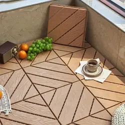 Self Paving Splicing Floor Mat Easy to Clean Renovation 30x30cm Floor Tile Home DIY Plastic Floor Board Balcony