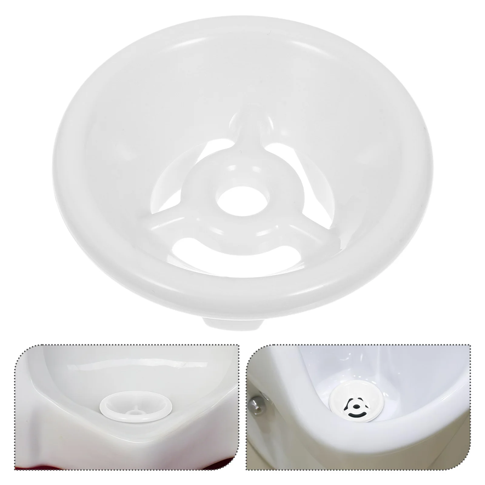 

2Pcs Urinal Strainer Stoppers Replacement Bathroom Drain Cover for Odor Control Splashing Prevention ABS Universal Fit