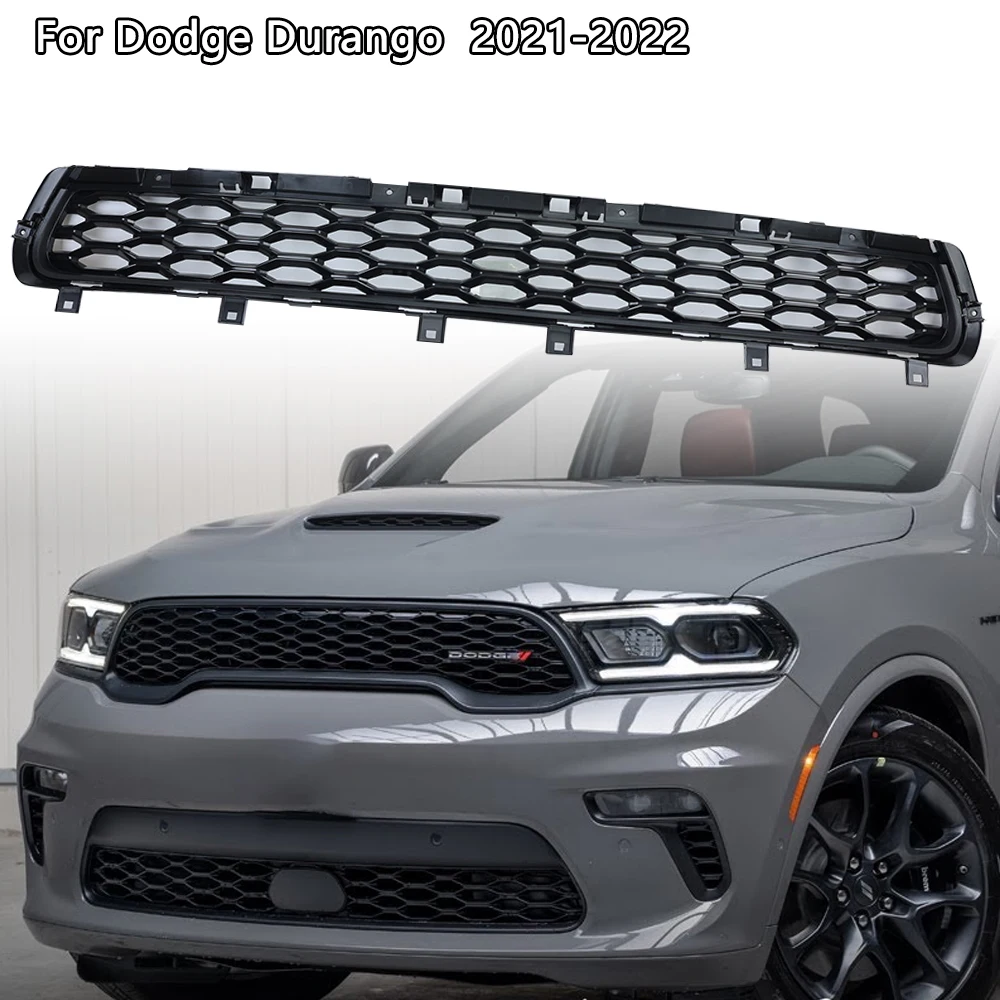 

Front Lower Center Grille For Dodge Durango GRILL Racing Net 2021 2022 Auto Replacement Car Accessories 6UZ26RXFAA