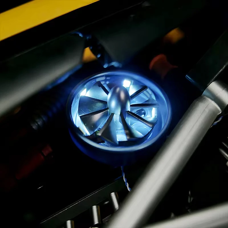 RC DIY LED ライトキット レゴ GULY 10622 テクニカルスポーツカーハイパーカー用 (LED ライトのみ、ブロックモデルなし)