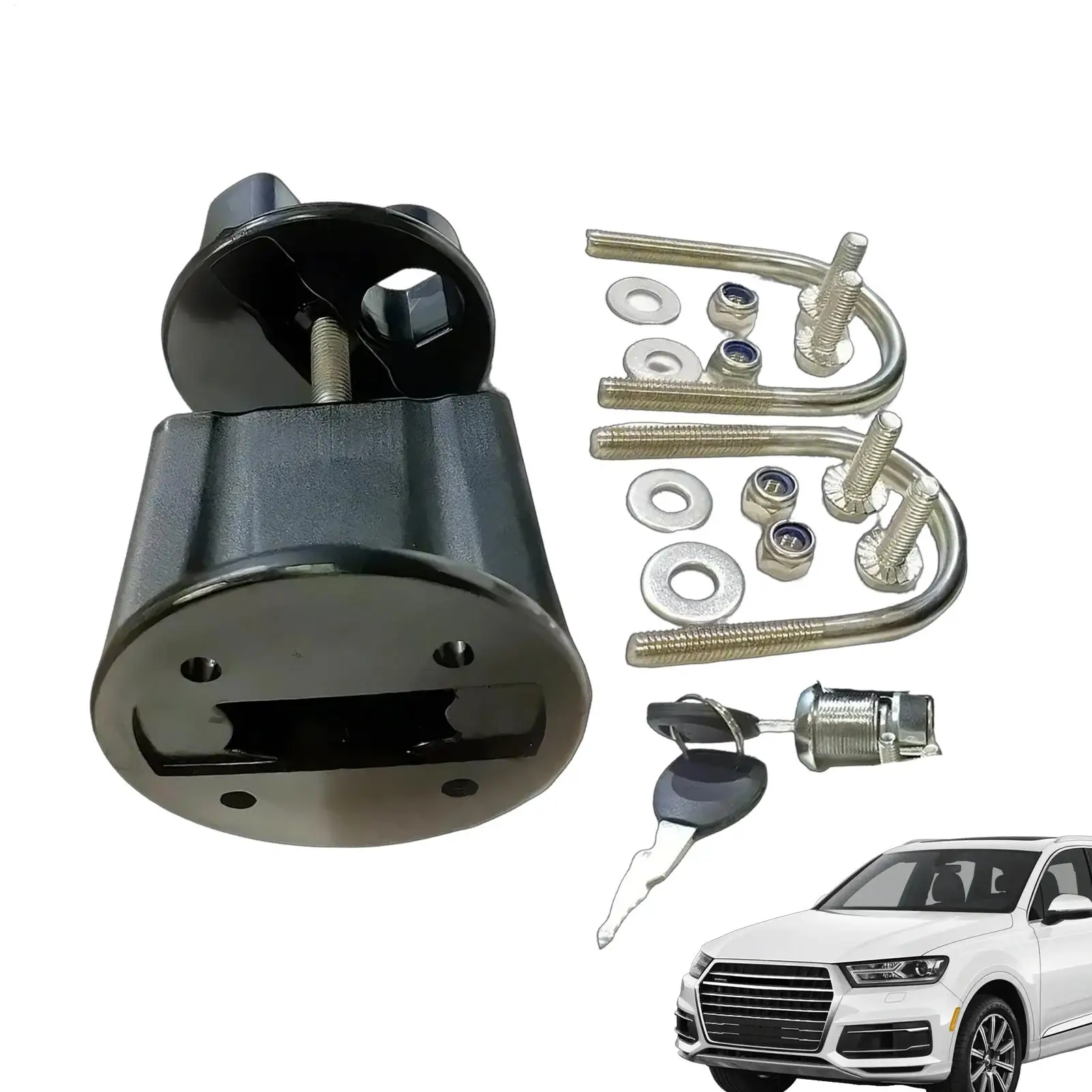 Oil Tank Bracket Lock Anti-Theft Auxiliary Parts Oil Tank Mounting Bolts For Vehicle Truck Motorcycle Modification Driver