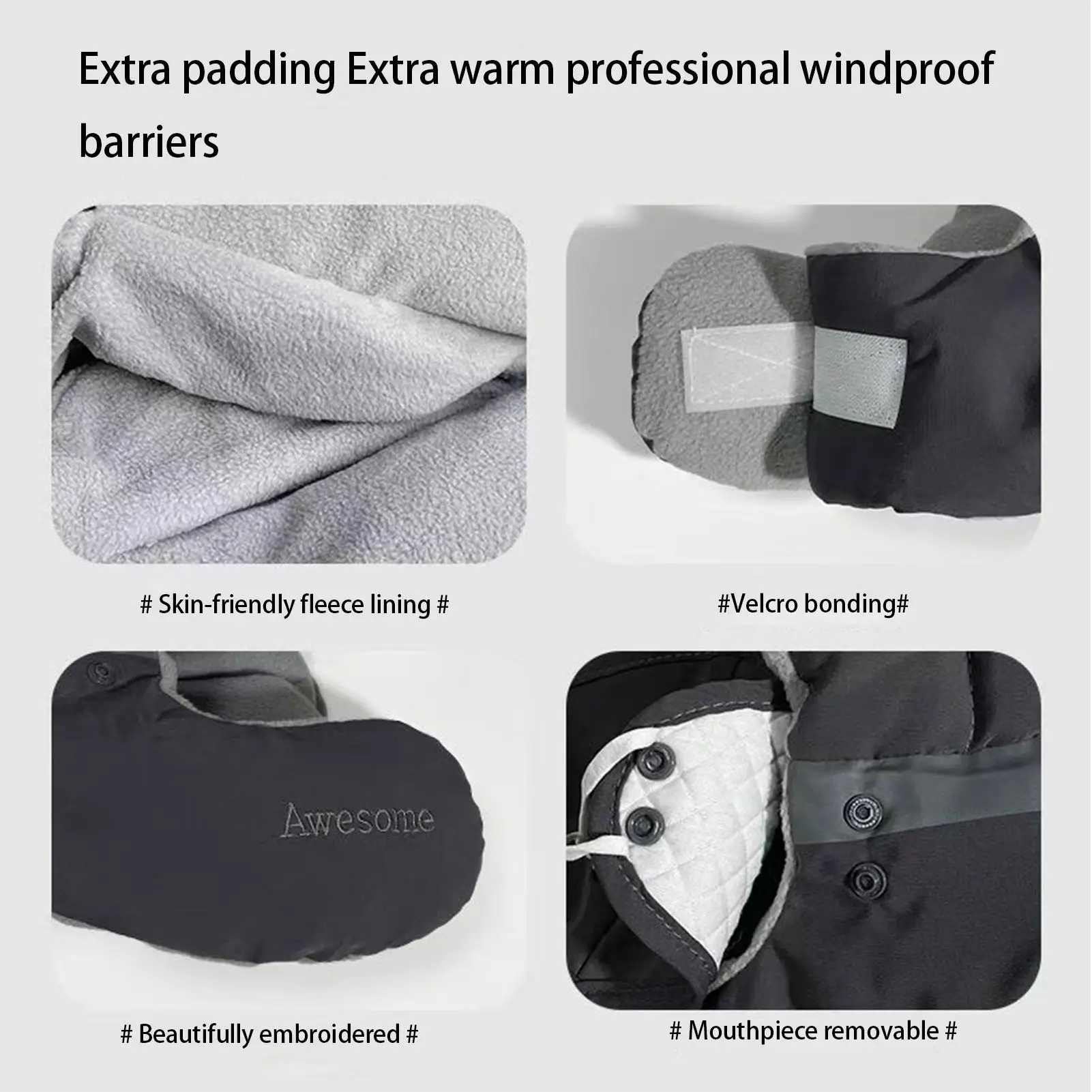 

Зимние шапки для мужчин, ветрозащитные лыжные головные уборы с ушками, уличная шапка с маской для лица для холодной погоды, кемпинга, снега