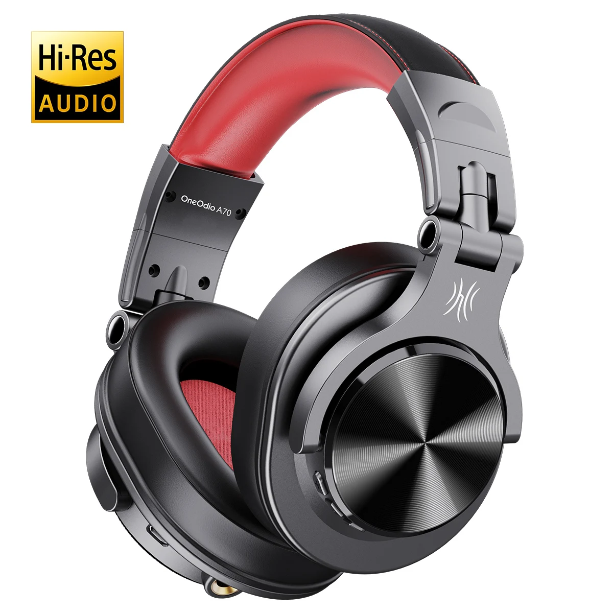 OneOdio Fusion A70 ワイヤレスDJヘッドホン OneOdio A70 ワイヤレスヘッドホン 72時間再生 オーバーイヤーヘッドホン Bluetooth 5.2 低音強化 マイク付き
