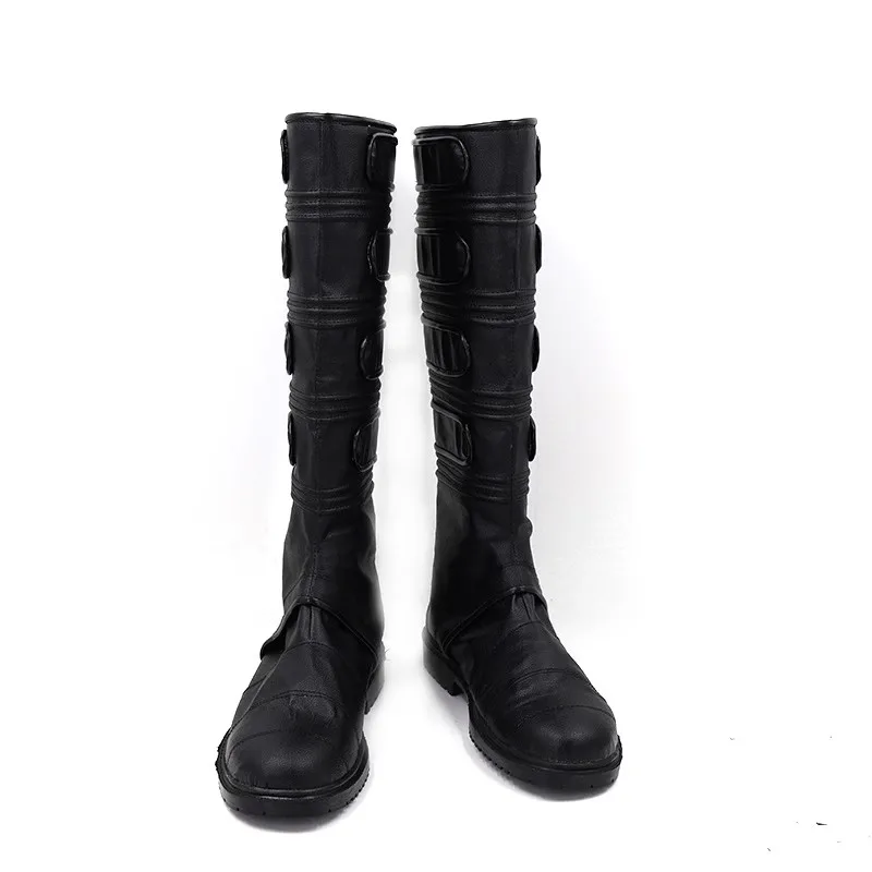 Starkiller Cosplay Shoes Halloween Carnival Boots PU Shoes  Anime Cosplay Props Custom Made
