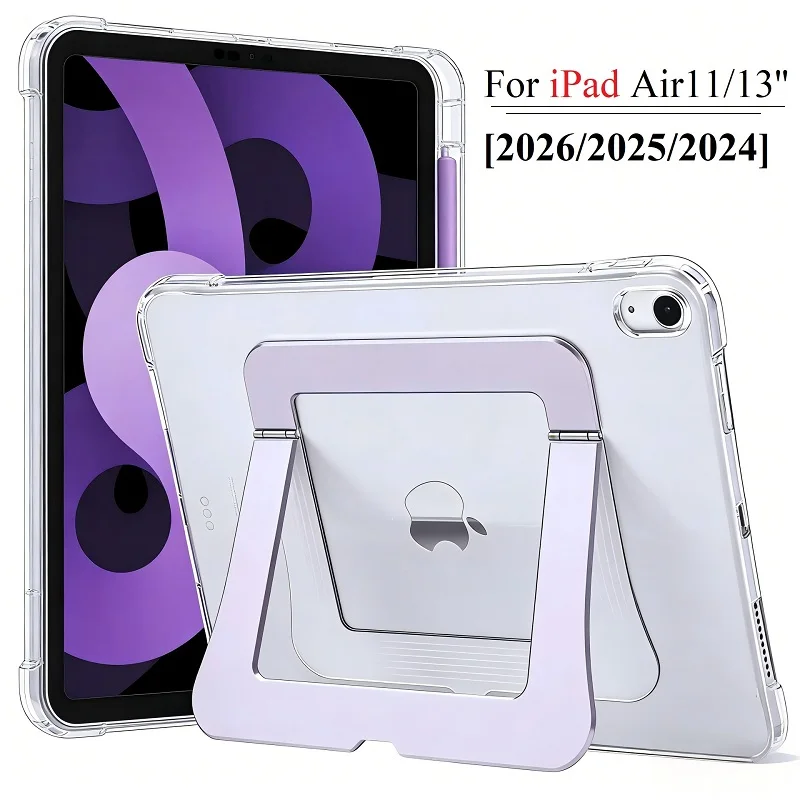 

Новый чехол 2026 года для iPad Air 11/13 (M4), чехол для iPad Pro 11/12.9/13 дюймов (M5/M4/M2), чехол-футляр для планшетов iPad Air 4/5/10-го/9-го поколения, 10.9/10.2 дюйма