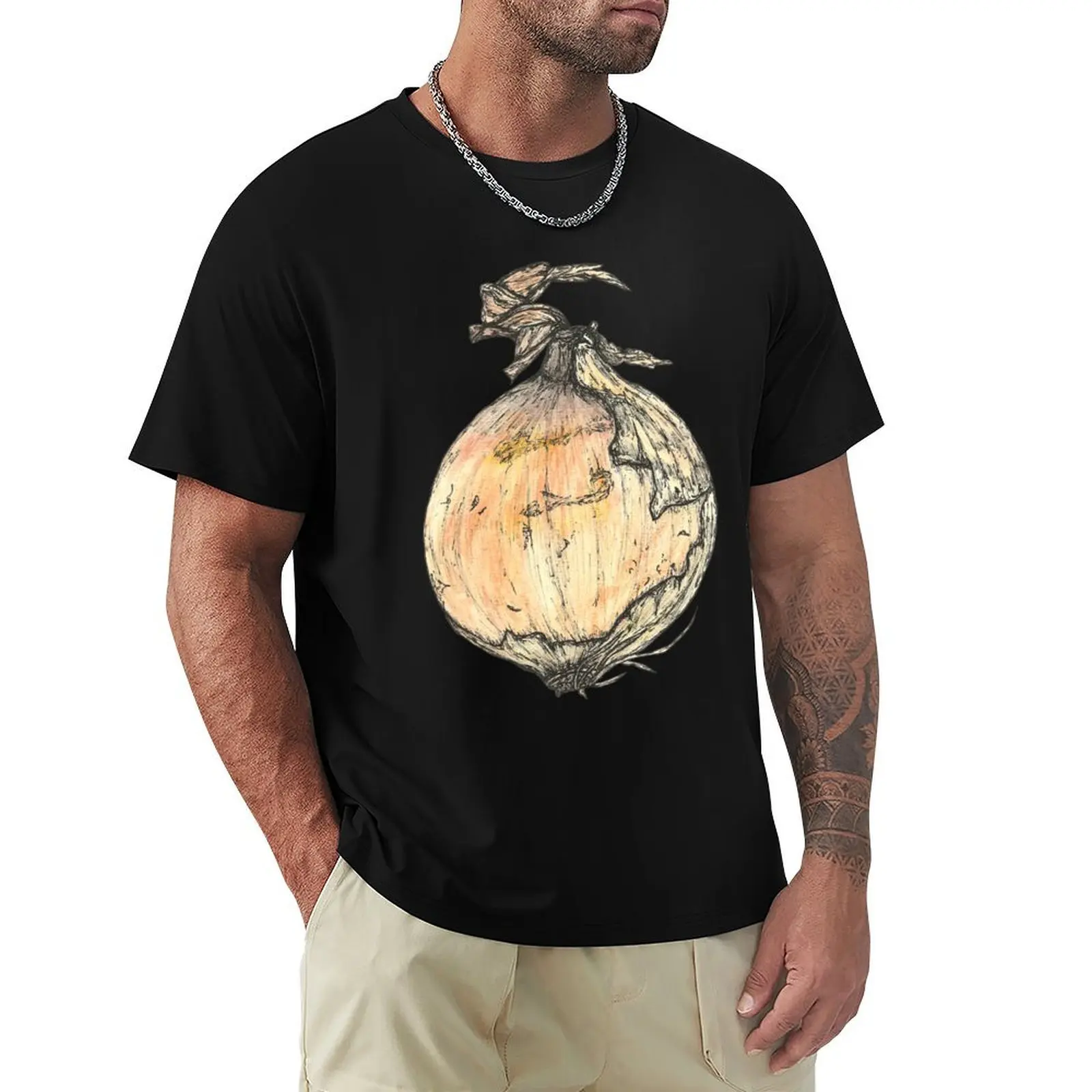 Onion T-Shirt man t shirts cotton T-Shirt