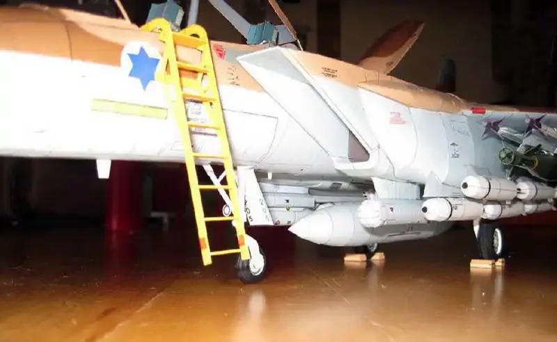 60cm 1:32 Scale F-15I RAAM Dual-roal Fighter High Definition Version 3D DIY Papercraft Toy DIY Paper Model