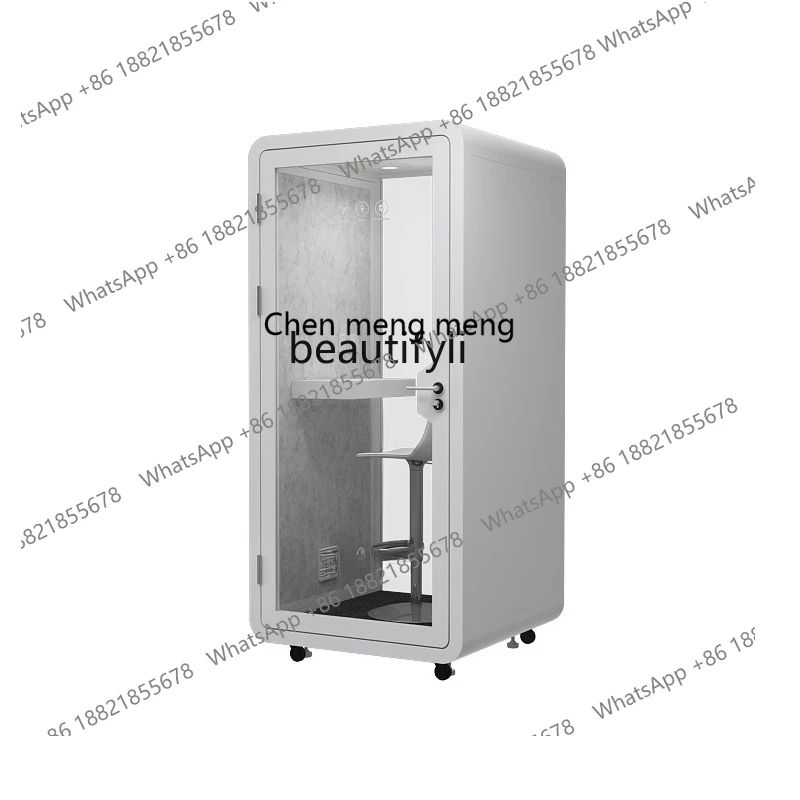 X Small soundproof room Silent compartment Household indoor mobile office Phone booth Silent compartment Noise reduction Removab
