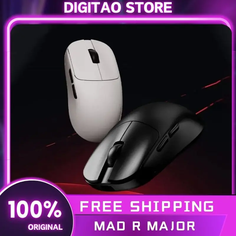 

VGN VXE Mad R Major Wireless Gaming Mouse Paw3950 2 Mode FPS Mouse 8k Paw3395 36g Light Weight Pc Gamer Mouses Accessories Gift