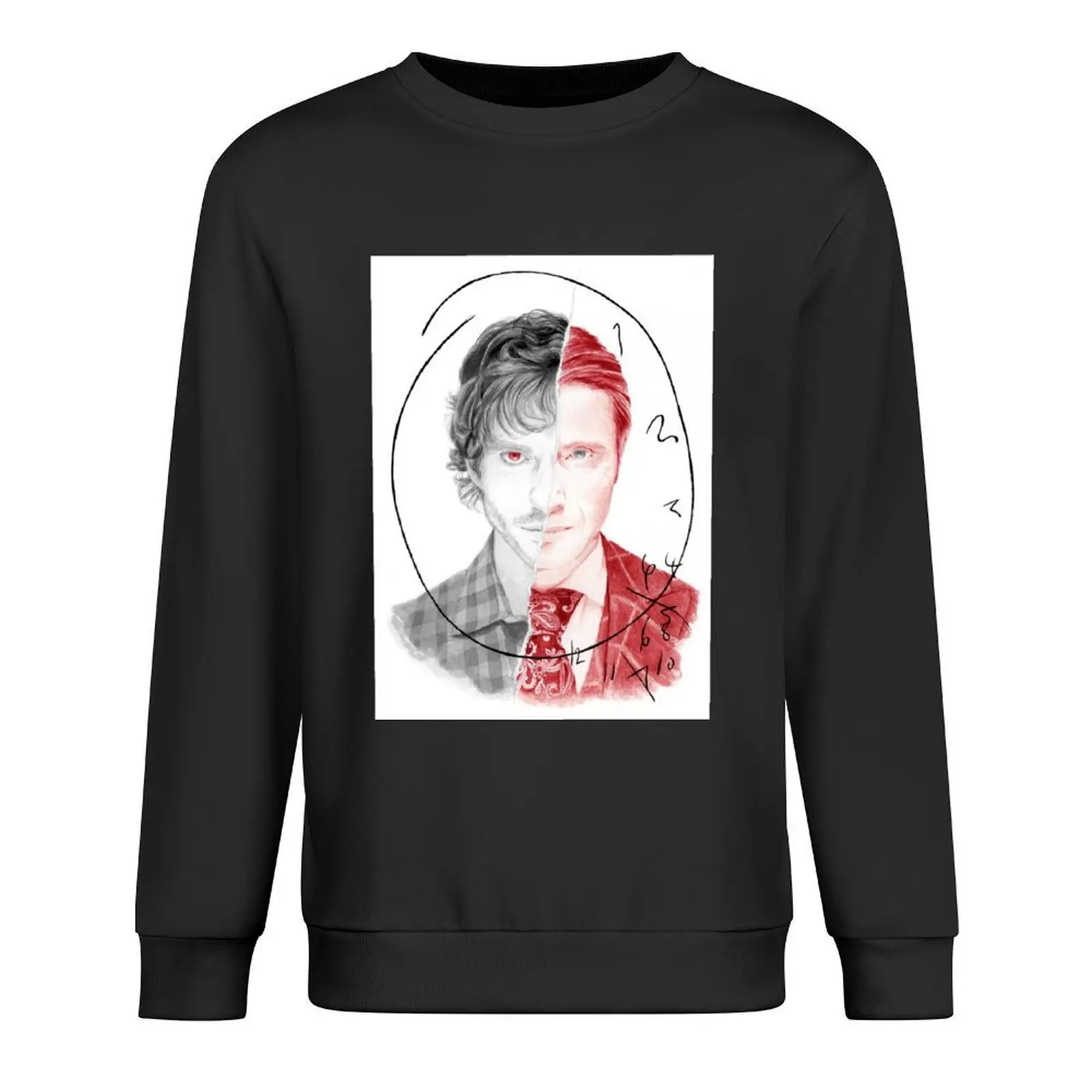 

The darkness within Pullover men's sweat-shirt set men clothes anime clothes korean autumn clothes sweatshirt male