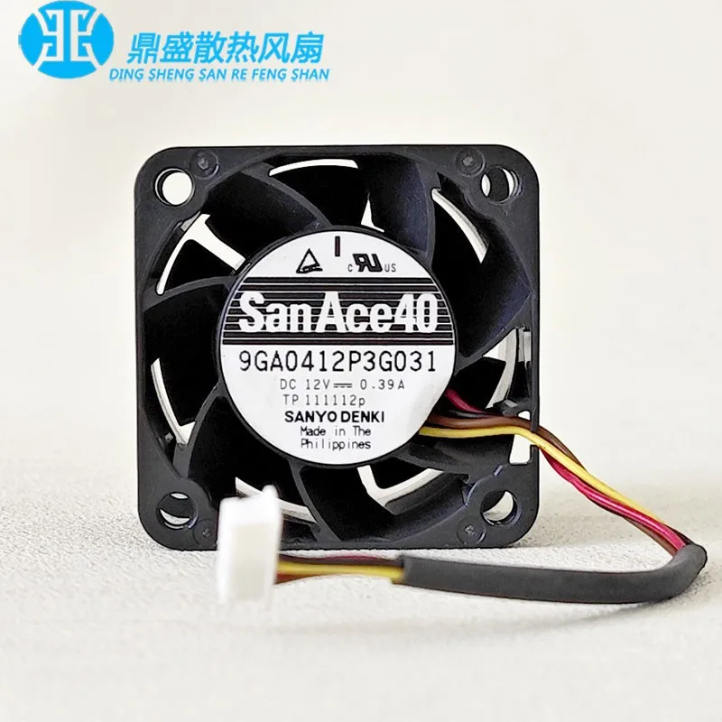 1pcs * 9GA0412P3G031 ORIGINAL NEW COOLING FAN 12V 0.39A 4028 40*40*28mm RADIATOR