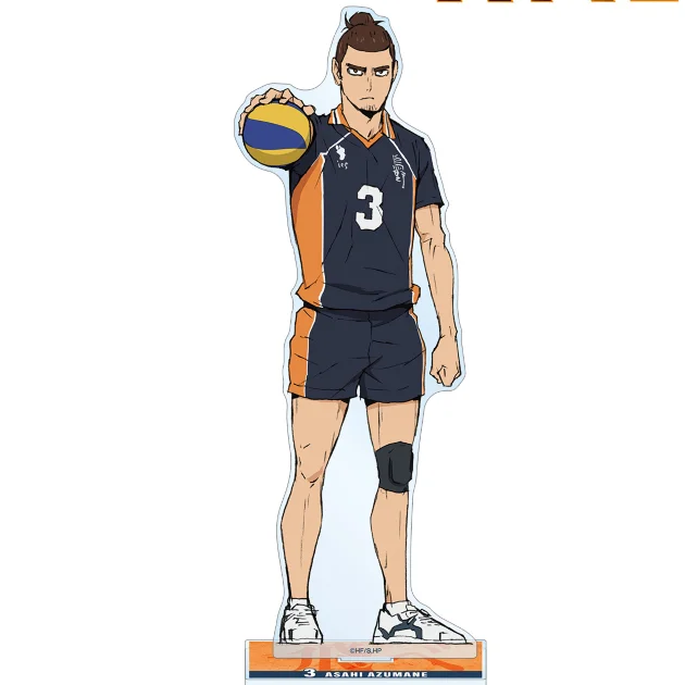 애니메이션 Haikyuu!! 쇼요 히나타 코즈메 켄마 코스프레 액세서리, 아크릴 스탠드 피규어 장식, 마스코트 스탠딩 사인, 할로윈 크리스마스