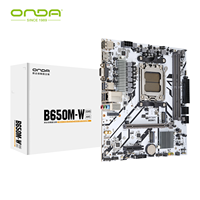 ONDA B650 AM5 Motherboard-Ryzen 7000/8000/9000 Ready, Dual DDR5,M.2 NVMe PCIe 4.0 x2,Dedicated WiFi6 M.2 Slot,PCIe 4.0 x16 Slot