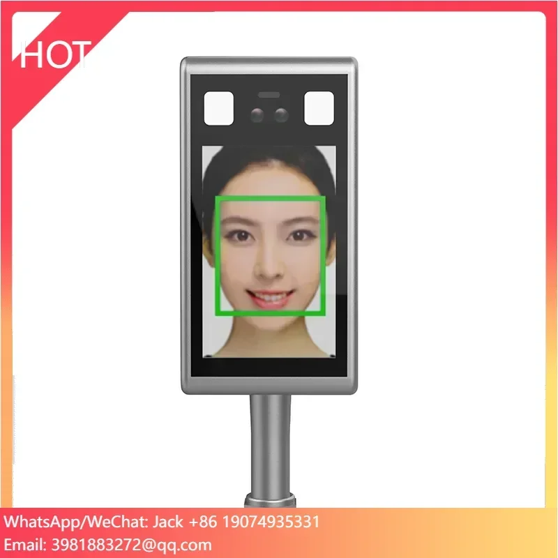 7 inch no-touch Intelligent face recognition access terminal for access control system