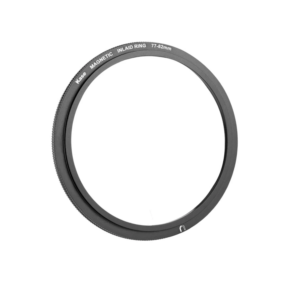 Kase Universal Magnetic Inlaid Step-up Adapter Ring kit for 67mm 72mm 77mm 82mm Cameras Lenes