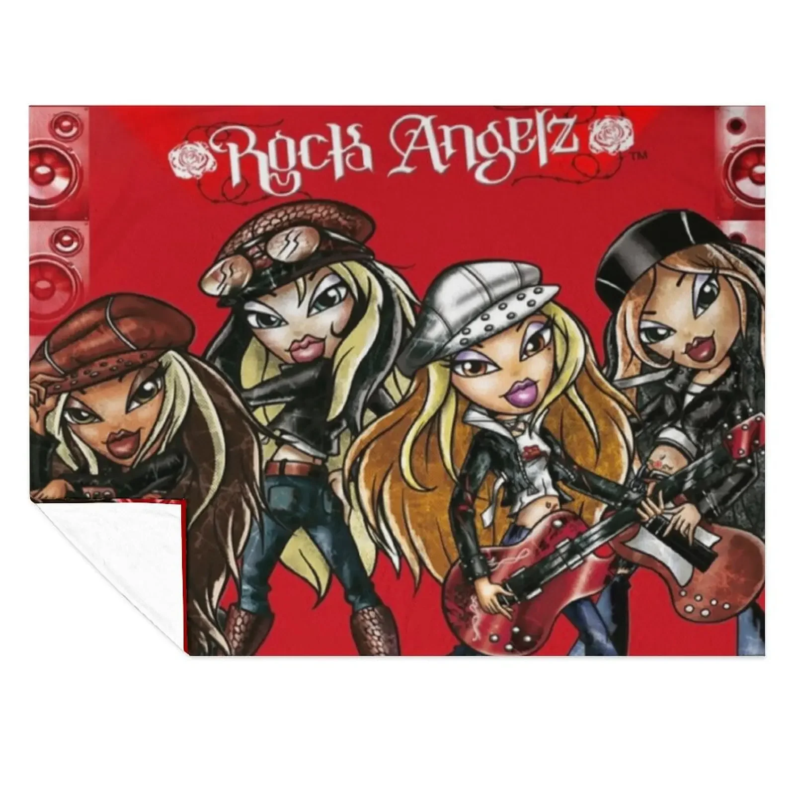 

Bratz rock angelz Throw Blanket Bed covers Decorative Sofa Summer Beautifuls Blankets