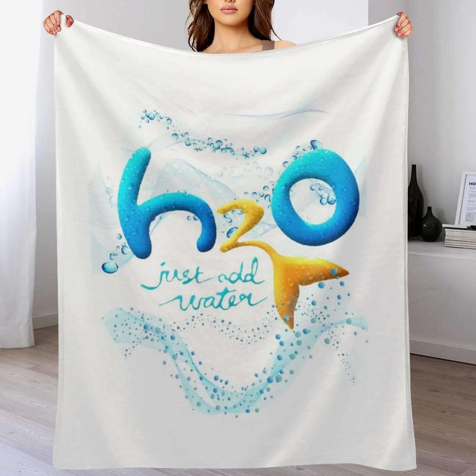 H2O Just Add Water Throw Blanket Summer Beddings Thins Blankets