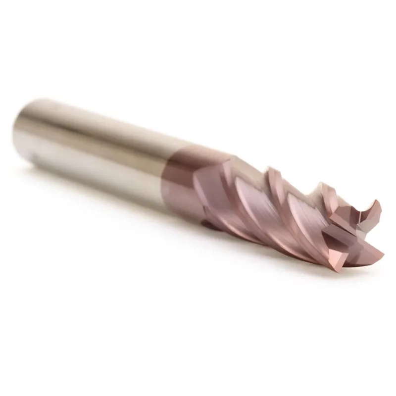 GAMONT HRC60 Tungsten Steel Carbide Nano Coating 4-Flute Flat Endmill CNC Engraving Machine Milling Cutter Tools