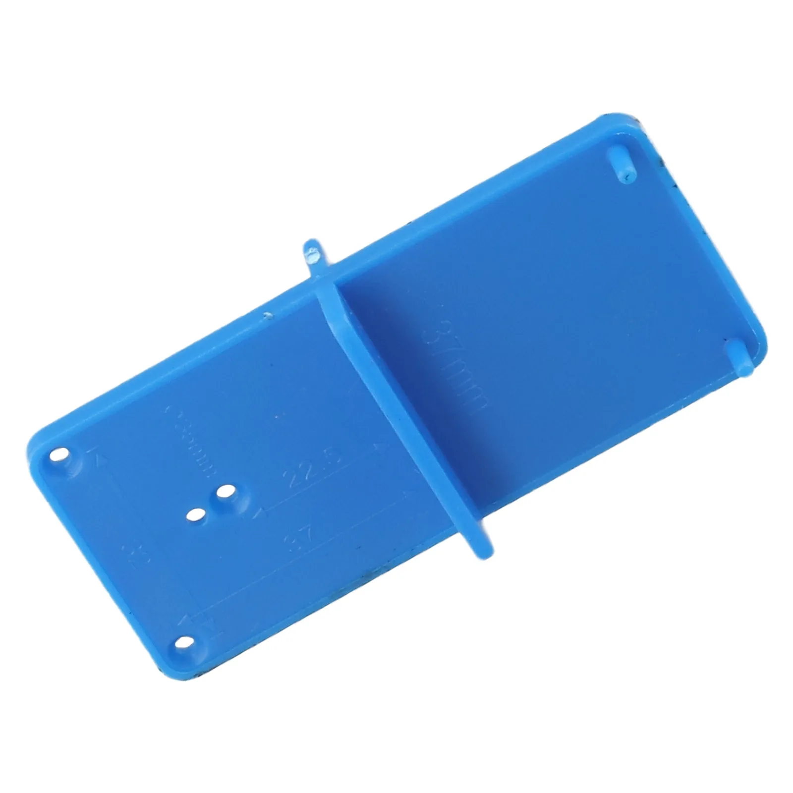 Hole Opener Positioning Board Guide Locator Punch Locator ABS Blue Drilling Tool Orange Woodworking 1pcs 85*40*22mm Cabinet