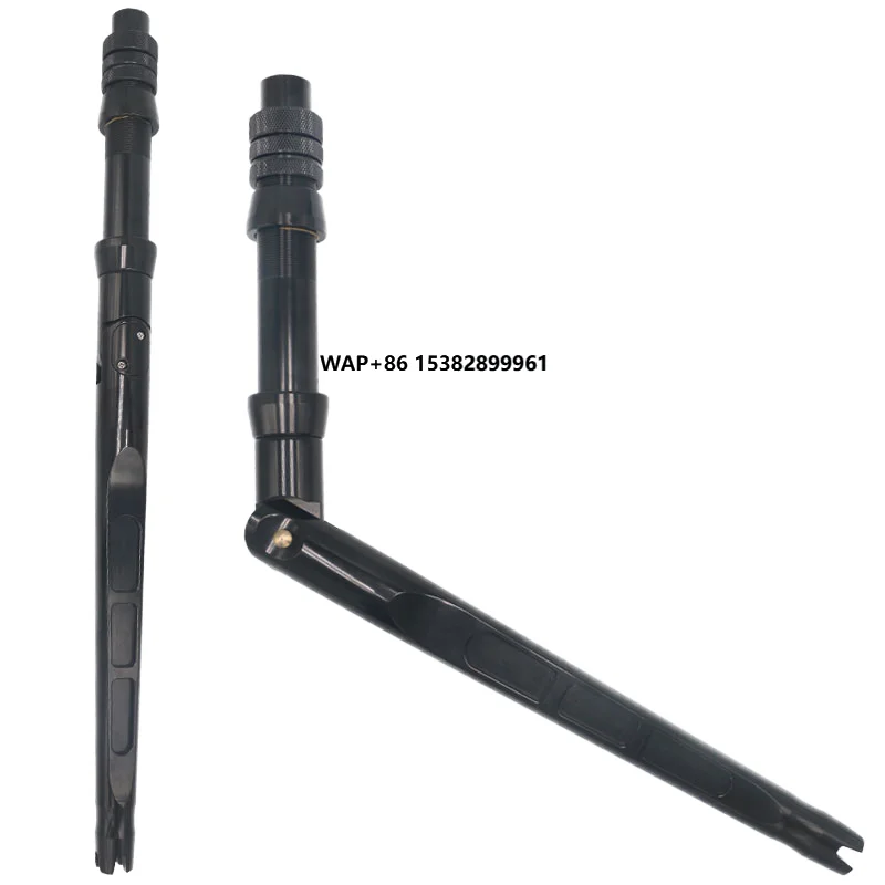 

Sea fishing 50cm with hollow heavy drag fishing rod 795g large fishing rod adjustable four corners curved straight rod slow