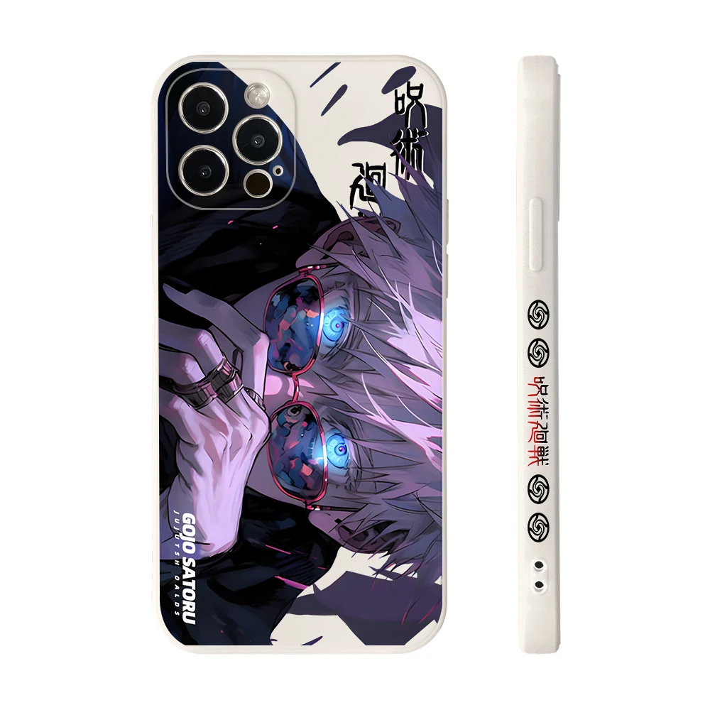 Jujutsu Kaisen Gojo Sukuna Phone Case for Xiaomi Redmi 13C 12C 10C 9C 10A Note 13 12 11 10 9 8 Pro Plus 4G 5G Soft TPU Cover