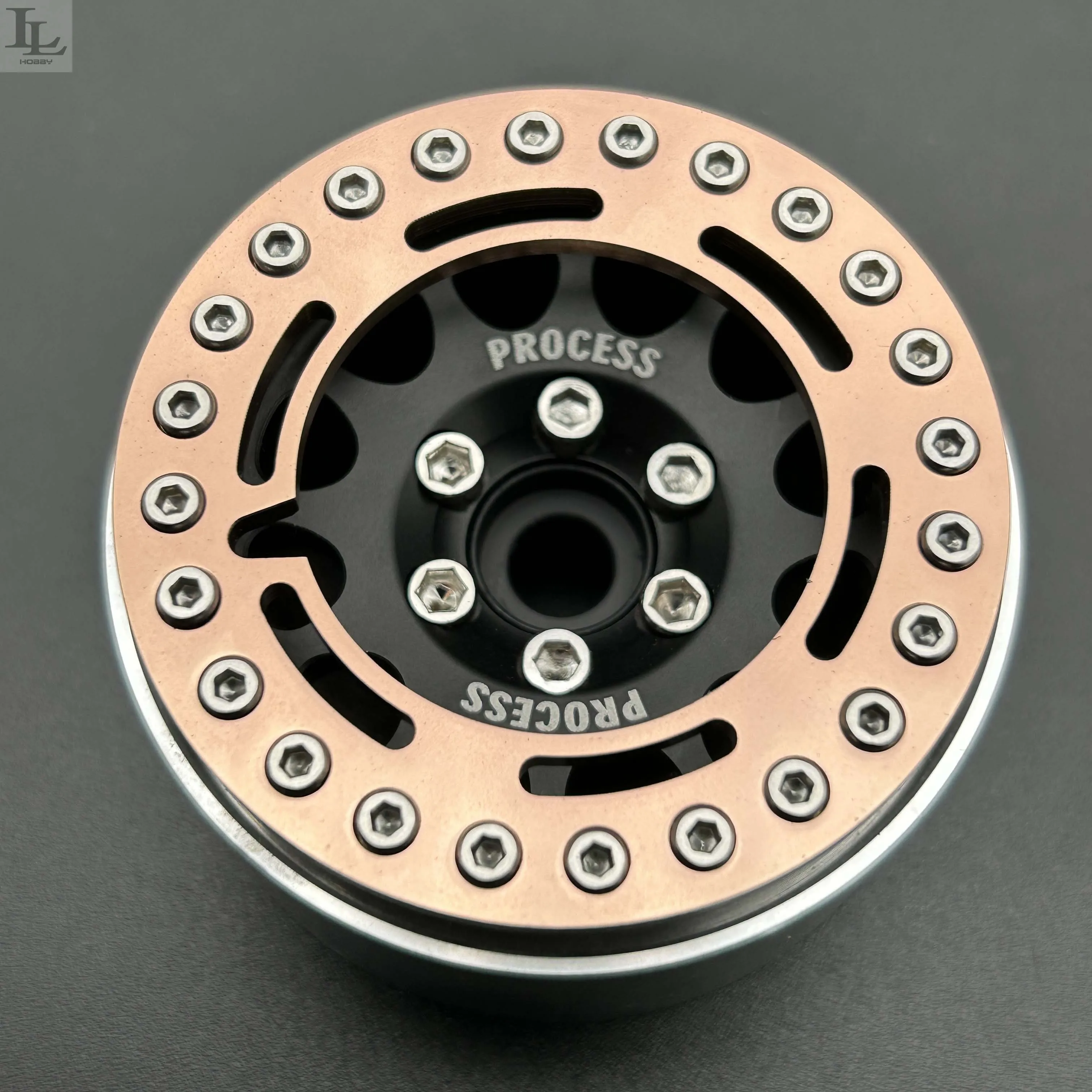 Hub de roda de metal para RC Crawler Car, Axial SCX10, TRX4, Defender, RC4WD, D90, D110, VS4, JIMNY, Tanque 300, TRX6, TF2 Parts, 1,9 ", 2,2"