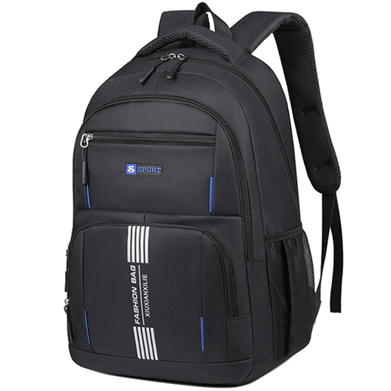Mens Lightweight Nylon Backpack Image 7