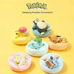 1 adet Pokemon Uyku Yıldızlı Rüya Serisi Pikachu Snorlax Aksiyon Figürleri model seti Anime Karakterler Şekil Araba İç Oyuncaklar Hediyeler