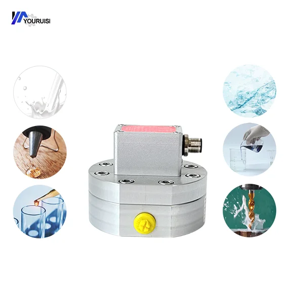 

OGM Micro Gear Digital Flowmeter for Water Oil Hydraulic Oil Asphalt Fuel in the Industrial Sector OEM Customized Support