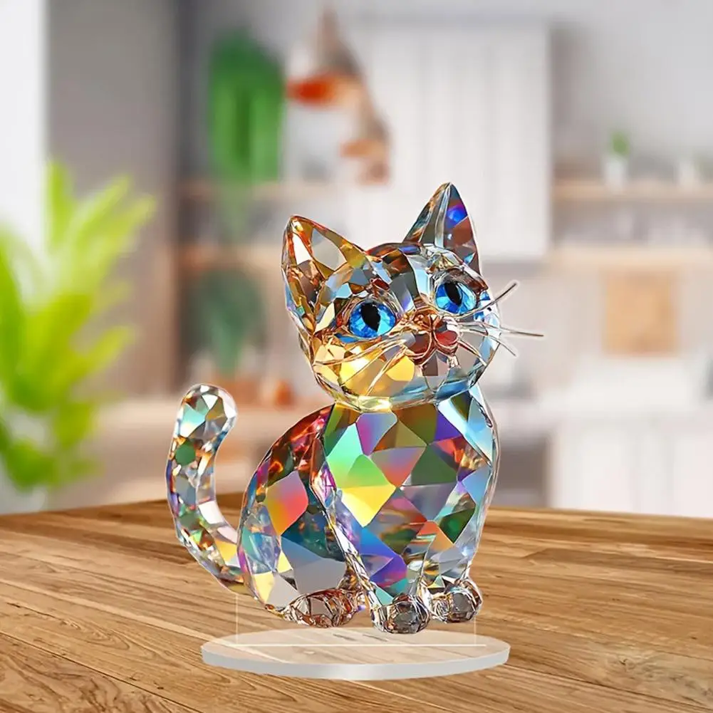 Figurita Plana 2D Animales Colores Gato Perro Elefante Hogar Oficina Estudio Cafetería Vitrina Adorno Mesa Decoración Escritorio