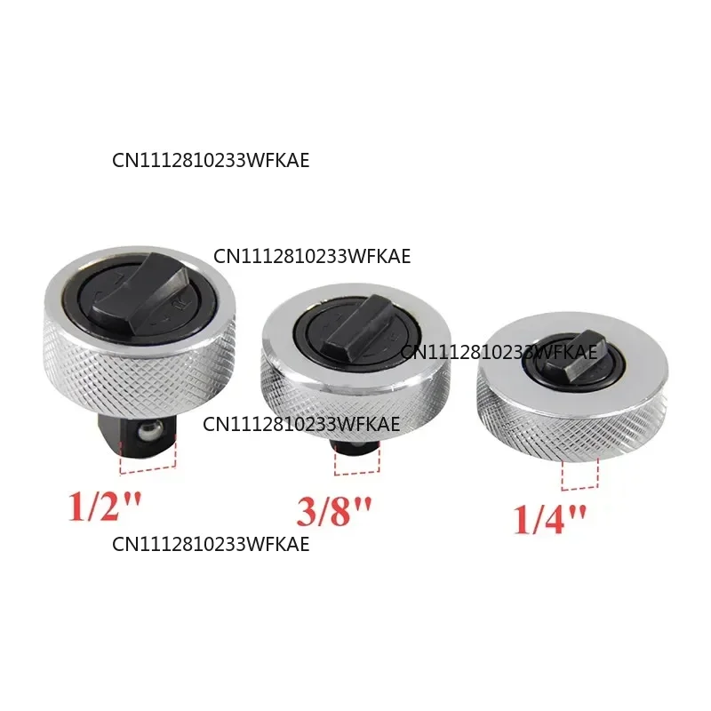 3 PCS Mini Ratchet Socket Wrench Whole Steel Palm Ratchet Socket Finger Reversible Ratchet Handle 1/4“ 3/8” 1/2” Drive