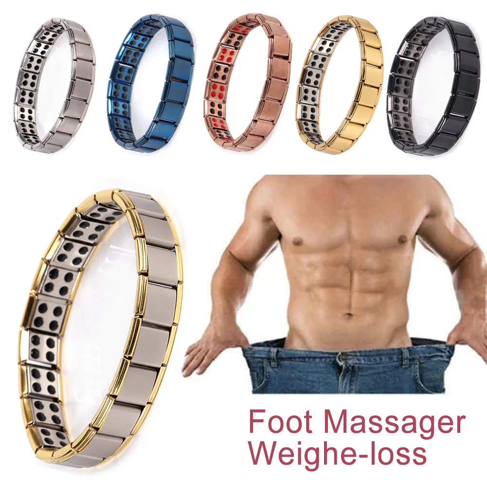 Weight Loss Dragon Energy Magnets Jewelry Bracelets Twisted Magnetic Power Therapy Bracelet Healthcare For Men