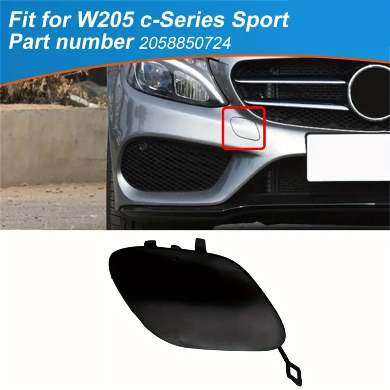 

Applicable to Mercedes-BenzCLevel2015-2018Front bumper tow hook cover - Original part number2058850724Substitute product，Durable