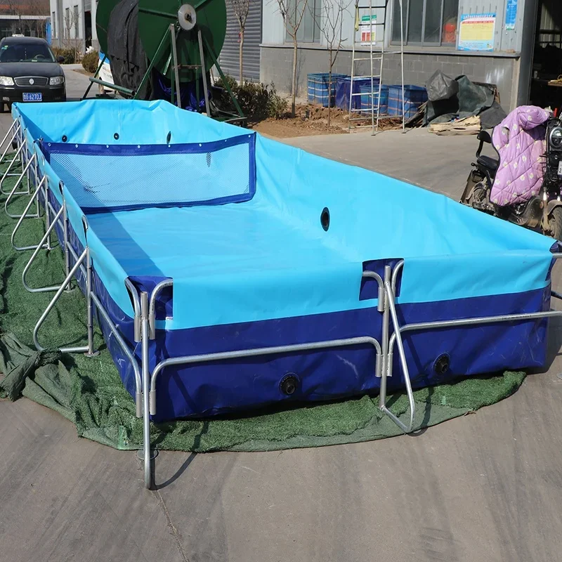 China Supplier Rectangular Shape Flexible Collapsible Plastic Pvc 3000 -50000liter Water Tank For Sale