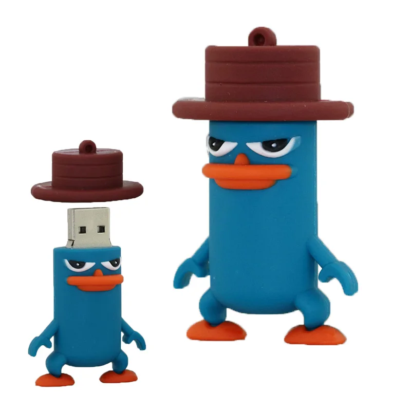 Unidad Flash USB con diseño de animales, Penguin Drive de 128GB, 64GB, 32GB, 16GB, 8GB, resistente al agua, 256gb