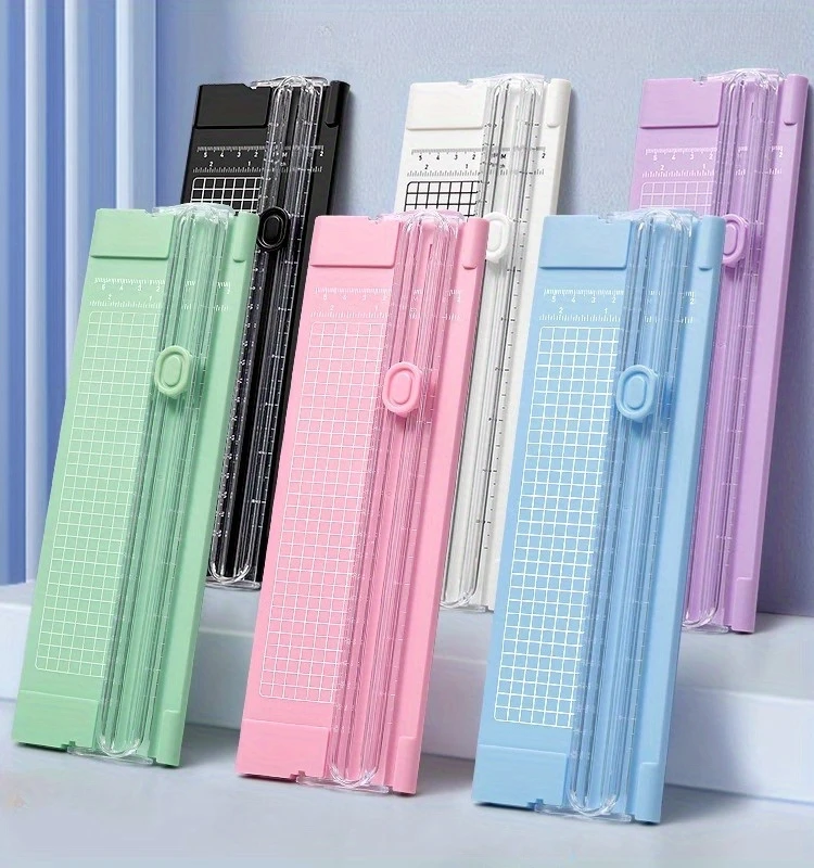 A4/A5 Paper Photo Trimmer Cutter - Lightweight Scrapbook Trimmer Durable Plastic Construction No Power Needed for Office School