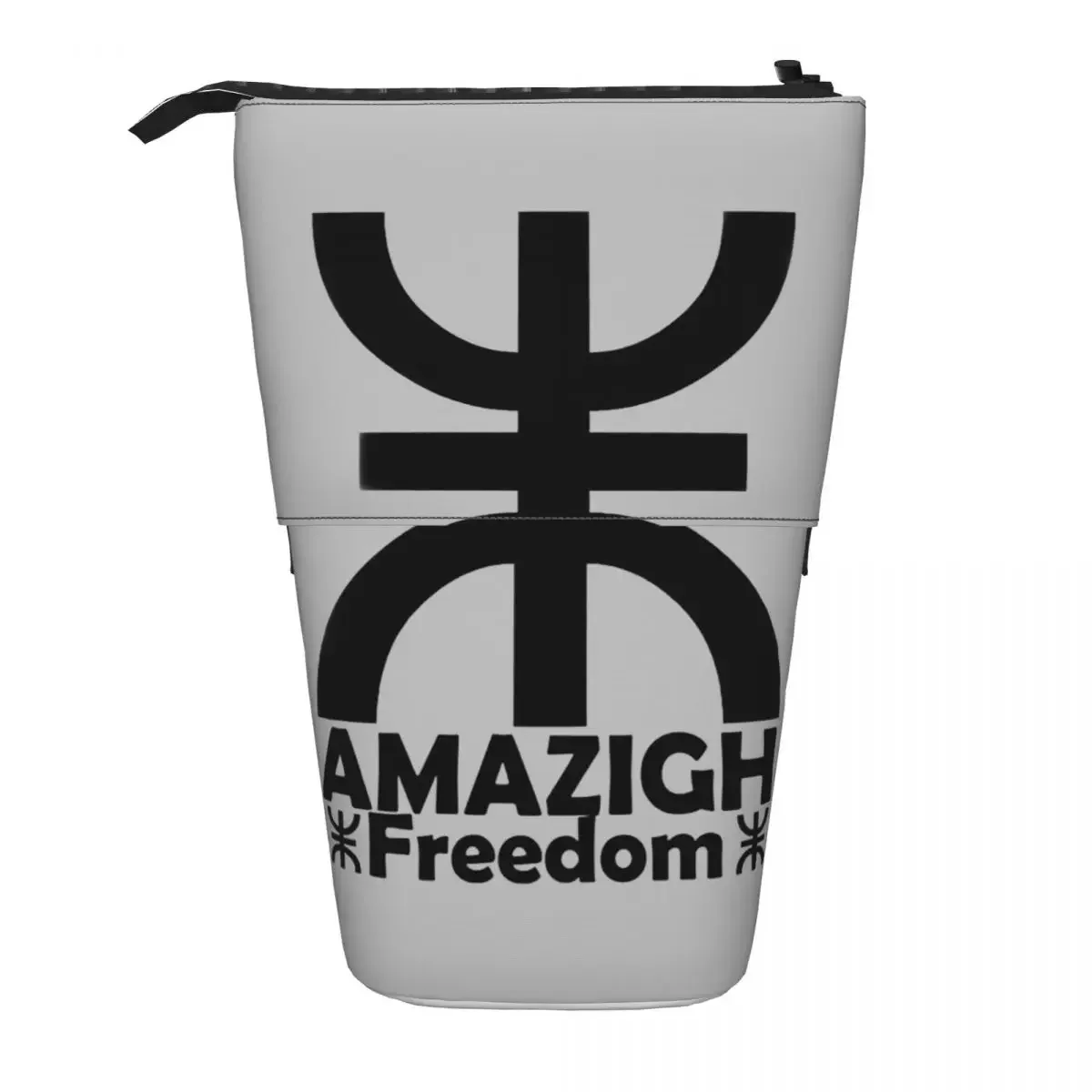 Berber Kabyle Berbers Amazigh Flag Reversible Federmäppchen, Stifthalter, Aufbewahrung, Federmäppchen für Schüler, Schule