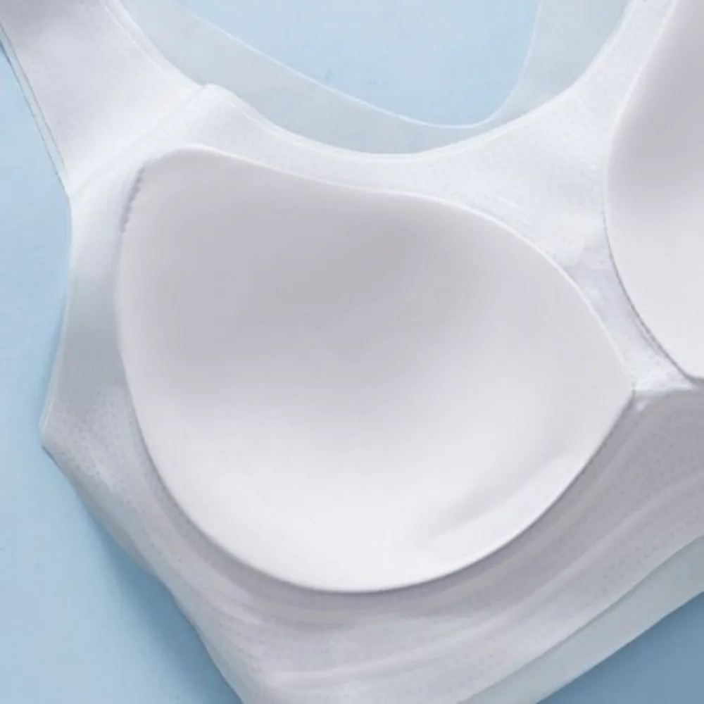 กระชับไร้สาย Deep V Bra Anti-sagging Traceless ผ้าไหมน้ําแข็งบาง Brassiere กันกระแทกปรับ Bras โยคะ