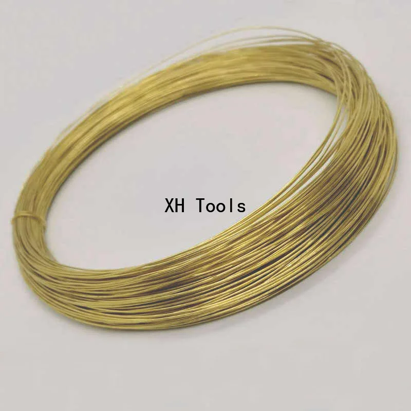 Filo di ottone Asta di ottone massiccio, Filo nudo, Filo metallico rotondo Filo morbido e sottile fatto a mano Diametro 0,3 mm 0,4 mm 0,5 mm 0,6 mm 0,7 mm 0,8 mm ~ 3 mm