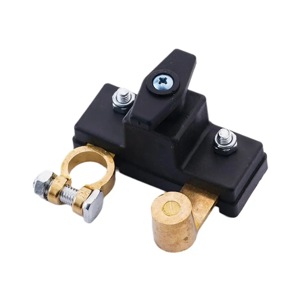 12/24V Auto Battery Power Off Switch For Car RV Brass Anti-loss Thickening Partition Protector Repair Hardware Tools Accessories