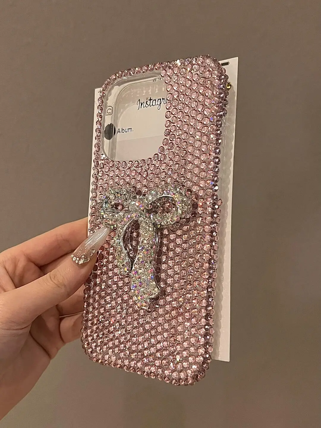 Luxury Glitter Rhinestones Bowknot Case for iPhone 16 14 Pro Max 15 3D Bling Shiny Phone Cover for iPhone 13 14 Plus 11 12 Cases