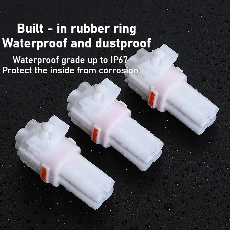 DJ7042-2.2-11/21 Connettore impermeabile automobilistico a 4 fori, spina fendinebbia 6187-4561/6180-4771